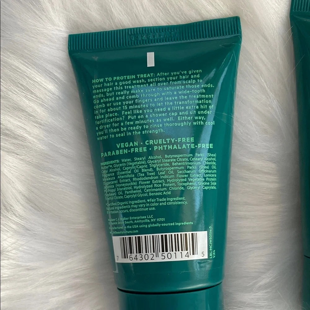 New never used Madame CJ walker Inches hair mask set of 3